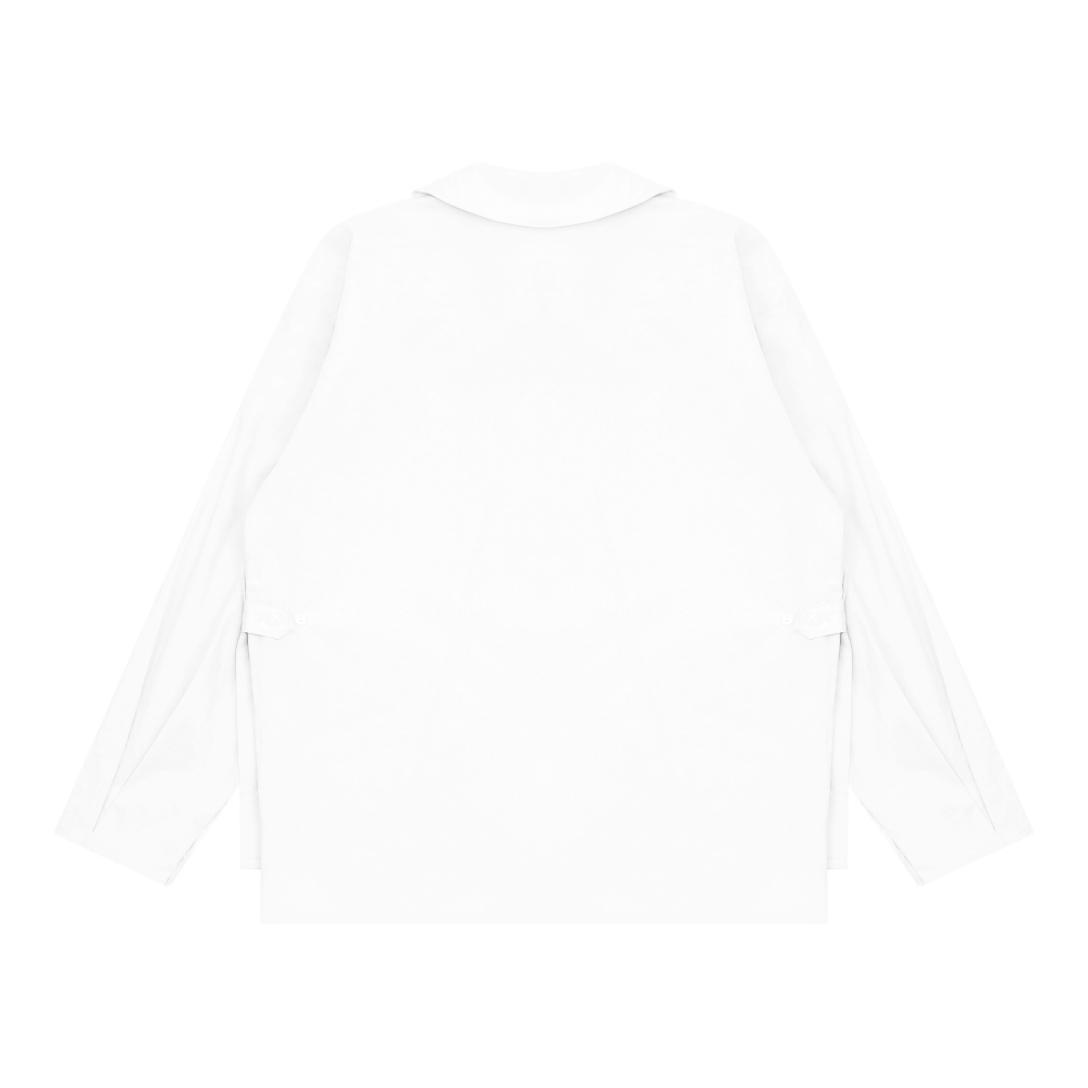 long sleeved tee white color image-S22L1