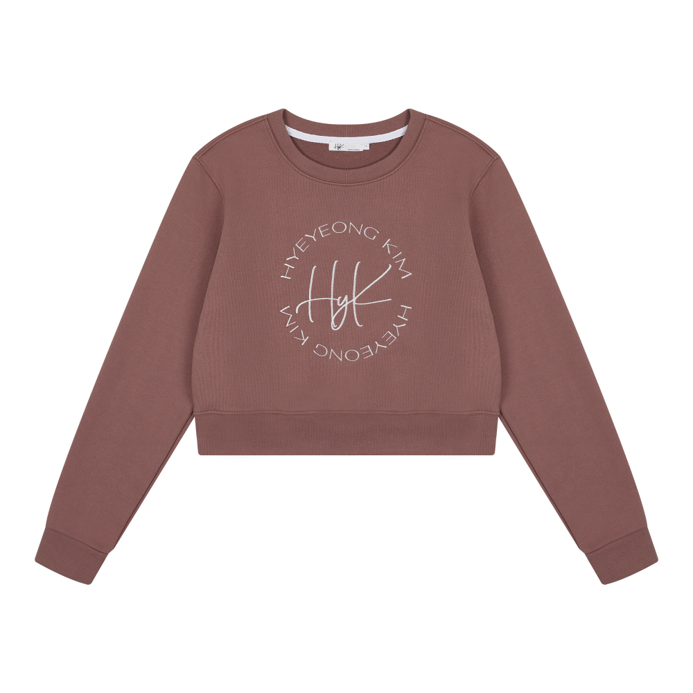 long sleeved tee cocoa color image-S41L1