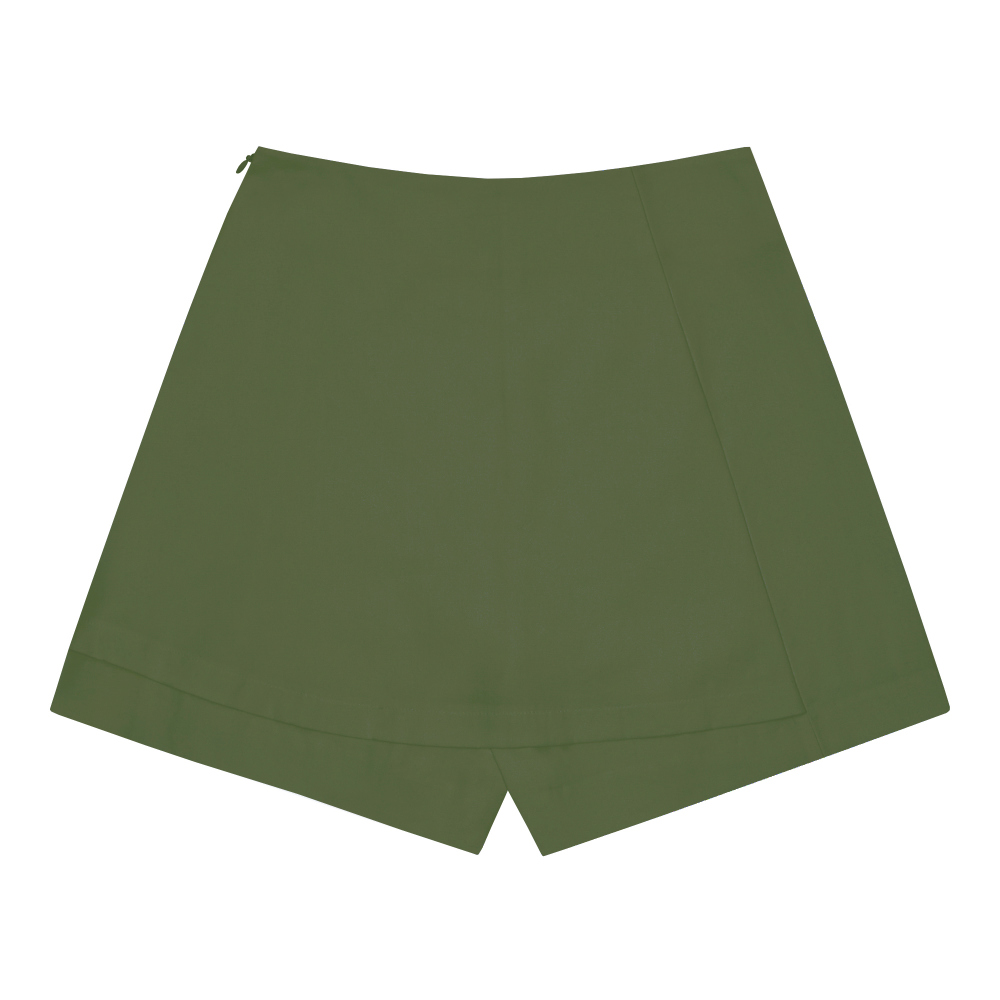 shorts khaki color image-S12L2